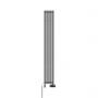 Oltens Stang 55026400 grzejnik łazienkowy dekoracyjny 180x23 cm grafit zdj.3
