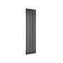 Oltens Stang 55028300 grzejnik łazienkowy dekoracyjny 150x37 cm czarny mat zdj.1