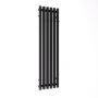 Oltens Stang 55034300 grzejnik łazienkowy dekoracyjny 120x31.5 cm czarny mat zdj.1