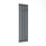Oltens Stang 55034400 grzejnik łazienkowy dekoracyjny 120x31.5 cm grafit zdj.1