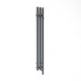 Oltens Stang 55131400 grzejnik elektryczny z grzałką 120x15 cm grafit zdj.1
