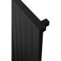 Radox Nova RXNVV002T1200420 grzejnik pokojowy 120x42 cm podłączenie dolne czarny zdj.3