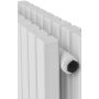 Radox Vertica Duo RXVRDBI9016M1962 grzejnik pokojowy 190x62.5 cm podłączenie dolne biały zdj.4