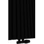 Radox Vertica Duo RXVRDBI002T19062 grzejnik pokojowy 190x62.5 cm podłączenie dolne czarny zdj.4