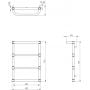 Imers Syntia 3012 grzejnik łazienkowy 53x73.8 cm zdj.2