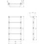 Imers Syntia 3022 grzejnik łazienkowy 53x96.9 cm zdj.2