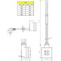 Sapho KTX KTXS300 grzałka elektryczna 300 W srebrna zdj.2