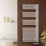 Zehnder Forma Asym LFAR12005005 grzejnik łazienkowy drabinkowy 116.1x49.6 cm biały zdj.5