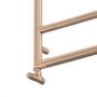 Zehnder Pera PER150050N213 grzejnik łazienkowy drabinkowy 150x50 cm beżowy/brązowy zdj.4