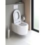 Duravit Qatego 2556090000 miska wc wisząca bez kołnierza biały połysk zdj.5