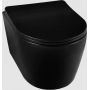 Balneo Luxa G01010201011 miska wc wisząca bez kołnierza czarny zdj.1
