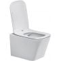 Comad Wall Hung Toilet WALLHUNGTOILETWHITEE1060A miska wc z deską wolnoopadającą wisząca bez kołnierza biały połysk zdj.6