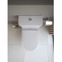 Duravit Qatego 2021090000 miska wc stojąca bez kołnierza biały połysk zdj.3