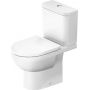 Duravit No. 1 21830900002 miska kompakt wc biały zdj.1