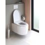 Duravit Qatego 2556090000 miska wc wisząca bez kołnierza biały połysk zdj.8