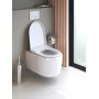 Duravit Qatego 2556092000 miska wc wisząca bez kołnierza biały połysk zdj.8