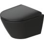 Duravit D-Neo 258809AD00 miska wc wisząca bez kołnierza antracyt mat zdj.1