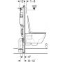 Geberit Duofix Basic 118343003 zestaw miska z deską i stelaż zdj.3