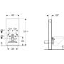 Geberit Monolith 131221SI7 stelaż podtynkowy do miski wc wiszącej zdj.2
