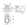 Grohe Bau Ceramic 112948SH00 miska wc wisząca bez kołnierza biały połysk zdj.2