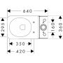Hansgrohe EluPura Q 61164450 miska kompakt wc biały zdj.3