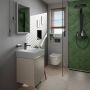 Hansgrohe EluPura S 60343450 miska wc wisząca bez kołnierza ze spłukiwaniem wirowym biały połysk zdj.8