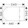 Hansgrohe EluPura S 60344450 miska wc z deską wolnoopadającą wisząca bez kołnierza ze spłukiwaniem wirowym biały połysk zdj.2