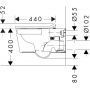 Hansgrohe EluPura S 60344450 miska wc z deską wolnoopadającą wisząca bez kołnierza ze spłukiwaniem wirowym biały połysk zdj.3