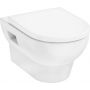 Hansgrohe GladeLake S 60201450 miska wc z deską wolnoopadającą wisząca bez kołnierza biały połysk zdj.1