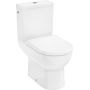 Hansgrohe GladeLake S 60313450 kompakt wc z deską sedesową biały zdj.1