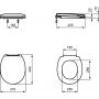 Ideal Standard Contour 21 S405801 deska sedesowa biała zdj.2