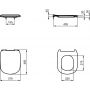 Ideal Standard Tesi T3527V3 deska sedesowa zdj.2