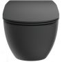 Ideal Standard Tesi T3546V3 miska wc z deską wolnoopadającą wisząca bez kołnierza czarny zdj.5