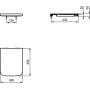 Ideal Standard Blend Cube T392701 deska sedesowa zdj.2