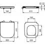 Ideal Standard I.Life S T473701 deska sedesowa wolnoopadająca biała zdj.2