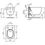 Ideal Standard i.Life O T568001 miska wc wisząca bez kołnierza biały zdj.2