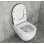 Isvea Infinity 10NF02001 miska wc wisząca bez kołnierza biała zdj.5