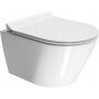 GSI Kube X 941211 miska wc wisząca bez kołnierza biały zdj.1