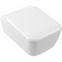 Villeroy & Boch Skyla 4682CL01 miska wc z deską wolnoopadającą wisząca bez kołnierza ze spłukiwaniem wirowym biały połysk zdj.1