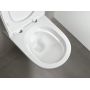 Villeroy & Boch O.Novo 5660C001 miska wc wisząca bez kołnierza ze spłukiwaniem wirowym biały połysk zdj.12