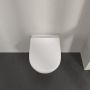 Villeroy & Boch O.Novo 5660C001 miska wc wisząca bez kołnierza ze spłukiwaniem wirowym biały połysk zdj.5
