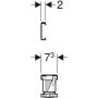 Geberit 554910001 nogi do wanny zdj.2