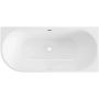 Balneo Avola J01010204021 wanna wolnostojąca 160x75 cm owalna biała zdj.3