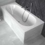 Besco Vitae #WAV150SL wanna prostokątna slim 150x75 cm biała zdj.4