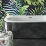 Besco Avita Slim+ #WAV160NPP wanna narożna slim 159.5x75 cm prawa biała zdj.4
