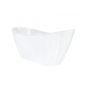 Corsan Nauti E043XLWH wanna przyścienna 170x77 cm owalna biała zdj.5