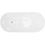 Corsan Estella V038XLBGL wanna wolnostojąca 170x74 cm owalna biała zdj.4