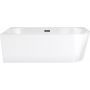 Corsan Intero 649254 wanna narożna 170x80 cm owalna biała zdj.1