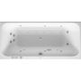 Duravit Happy D.2 760315000AS0000 wanna z hydromasażem 190x90 cm prostokątna biała zdj.1