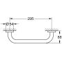 Grohe Start 41189DC0 uchwyt wannowy zdj.2